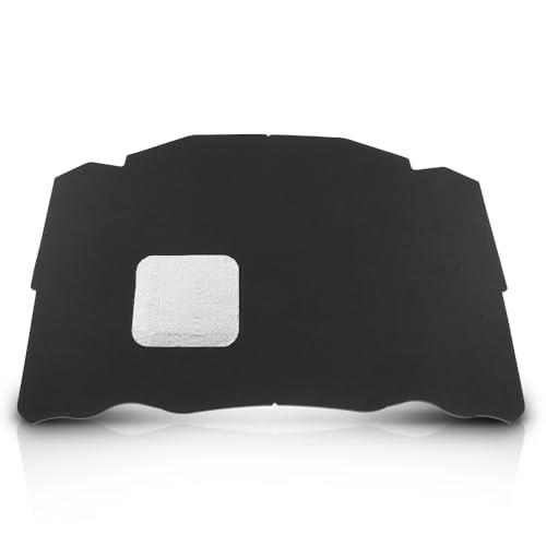 LQI Hood Insulation Pad Compatible with Benz W124 E Class 1990-1995, Fit Benz 300CE 300E 300TE 1990-1993, Fit Benz 400E 500E 1992-1993,Fit Benz E320 E420 1994-1995 1246820726 Black