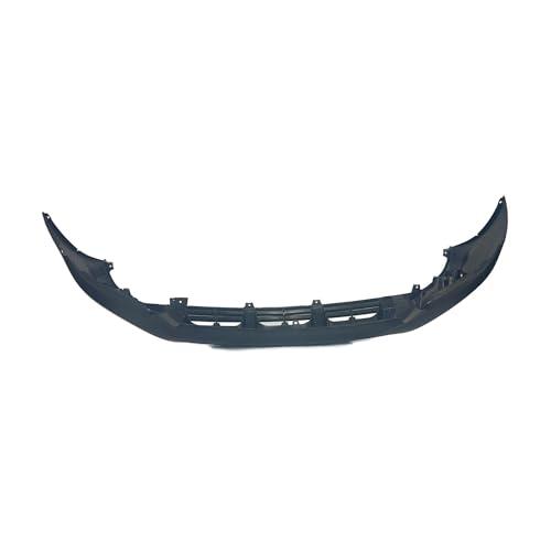 Image of FitParts Compatible with Toyota Highlander 2008-2010 Front Bumper Cover | Primed, With Fog Light Holes, With Tow Hook Hole, Plastic, Ready to Paint, OEM 521190E911, TO1000338