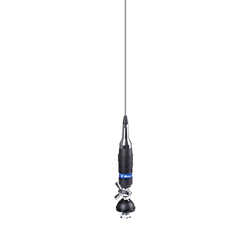 MIDLAND ALAN S9 PLUS ANTENNA CB PER AUTO E CAMION: L’antenna Midland Alan S9 Plus è progettata per veicoli leggeri e pesanti, garantendo comunicazioni affidabili su strada grazie alla copertura di 200 canali e un intervallo massimo di 9,32 miglia, ideale per trasmissioni a lunga distanza