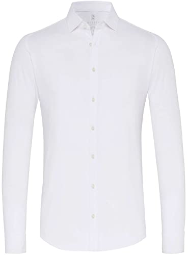 Preisvergleich Produktbild DESOTO Herren Jerseyhemd - Bügelfrei solid White XL