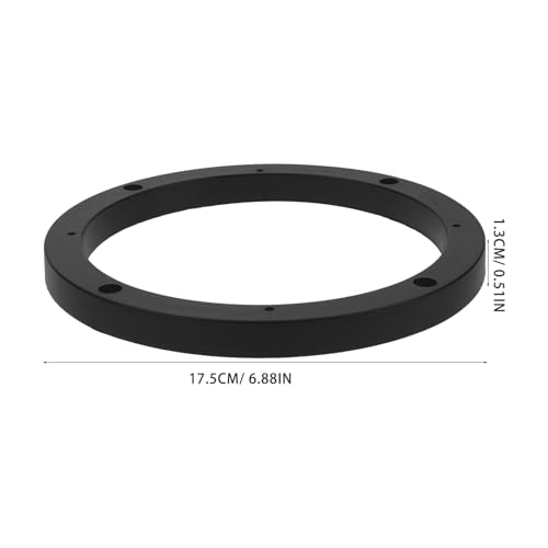 DONFAMDS ユニバーサル車載スピーカースペーサー プラスチック製平面マウントブラケット 安定固定 音質向上 取付対応 車用オーディオアクセ