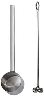 ledieu® TEMPERERAD Coffee Measure and Clip, Stainless Steel