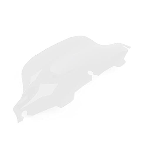 Image of Clear 8 inch Wave Windshield Windscreen Compatible for 1996-2013 Harley Davidson Touring Street Glide Electra Glide FLHT FLHTCU Ultra Classic Glide FLHX FLHTK 96-13 (Tint)