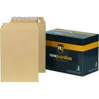 New Guardian Envelope Easy-Peel C4 130gsm Manilla Pack of 250 J26339