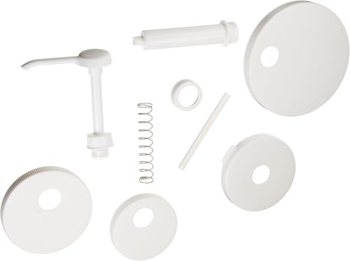 Image of Winco Pump Kit with Standard Pump and 5 Lids,White,Medium(Pack of 12)
