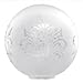 LB Tulipa de Cristal Bola Mate de 12cm Boca 5cm LTDE 529559A
