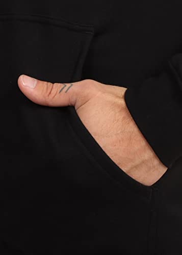 Hurley Men's One And Only Solid Summer Pullover Hoodie, Black, Medium #TOP1