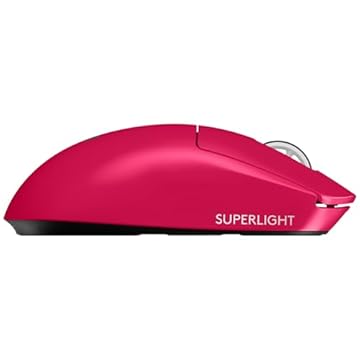 Logitech G Pro X Superlight 2 Lightspeed rato sem fios Gaming, versão alemã - rosa