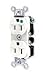 15A Duplex Receptacle 125VAC 5-15R WH