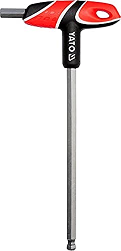 Yato yt-05594 - Allen Wrench with T-Handle 10 Mm with Ball, Schwarz