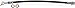 Dorman H621780 Rear Driver Side Brake Hydraulic Hose Compatible with Select Hyundai / Kia Models