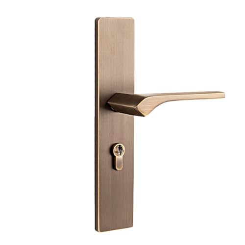 Serrure en cuivre pur pour porte intérieure chic et moderne