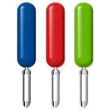 ST�M Potato Peeler, red/Green/Blue Set o 3