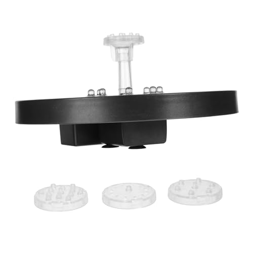 DIYEAH Fuente Solar para Jardín con Bomba de Agua Automática Iluminación LED Integrada Decoración Resistente para Estanques y Piscinas al Aire y Fácil de Usar