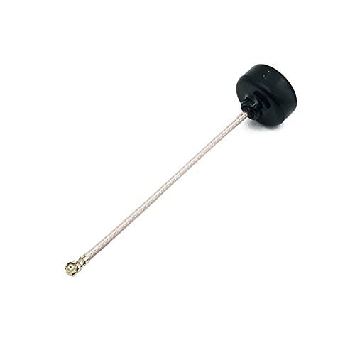 TYXTTGY 5.8G 2Dbi RHCP FPV Antenna - 1 PC 8cm 80mm U.FL IPEX IPX Omni-Directional Brass for FPV Racing Drone Accessories