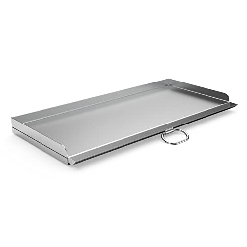 Stanbroil-Cast-Stainless-Steel-Replacement-Cooking-Griddle-with-Handle-for-Camp-Chef-SG60-Fits-Camp-Chef-14-2-Burner-Stove-Cooking-System-and-Other-Similar-Grills Stanbroil Cast Stainless Steel Replacement Cooking Griddle with Handle for Camp Chef SG60 Fits Camp Chef 14 2 Burner Stove Cooking System and Other Similar Grills