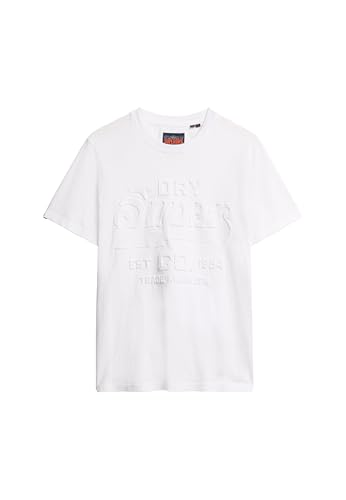 Superdry, T.Shirt Modern Industry Relaxed tee Utah Gold, S,