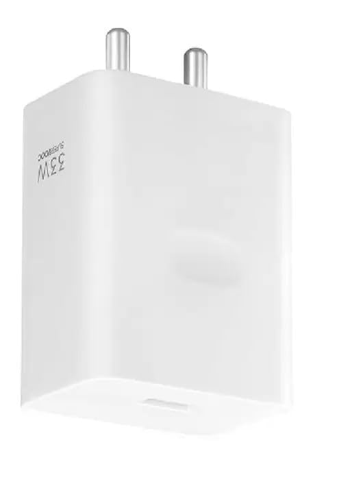 Image of XIAWAO 6 Months Warranty Super VOOC 33 Watt Single Port Fast Charger Adapter, Universal Compatibility (Cable Not Included, White)