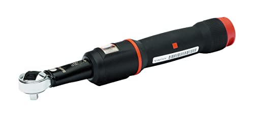 BAHCO 74WR-25 Drehmomentschlüssel mit Knarre, mit Durchsteckvierkant, ausschaltend, für Einsteckwerkzeuge 5-25 Nm