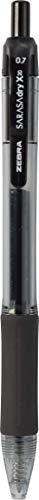 Zebra Pen Sarasa Retractable Gel Pen, Medium Point, 0.7Mm, Assorted Fashion Color Ink, 18-Pack, Includes Zen Pen Holder #TOP1