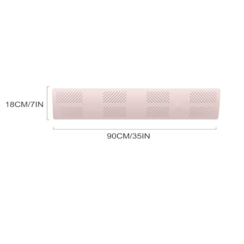 Déflecteur de ventilation réglable 35 x 7" avec charbon bambou