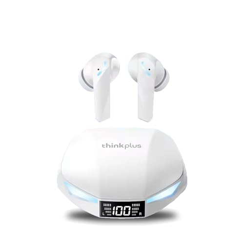 Écouteurs sans fil Bluetooth 5.4 Blanc XT53 GM2 Pro Max avec écran LED