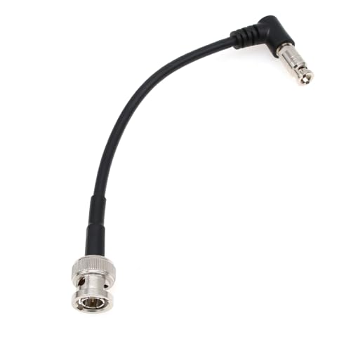 Câble SDI 6G angle droit 15cm pour éviter les déconnexions sur Blackmagic Video Assist