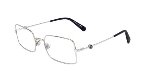 Lunettes de Vue Moncler ML5127 016 SHINY PALLADIUM 55/20/145 Homme