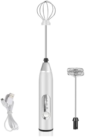 Misturador Bebidas Ovos Mini Mixer Fuê Forte Portátil Elétrico Re...