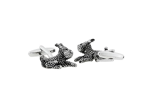 Gemelos de boda elegantes en plata para novio y padrino de ceremonia