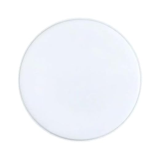Generic Resonant Drumhead Skin Snare Head Round Portable Percussion Parts Drumhead Batter for Live Practice Adults Concert Stage, 14in