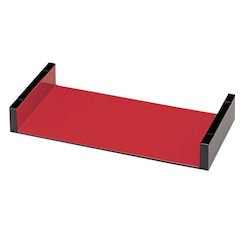 若泉漆器 ヌキ板 大 朱 (428o)1-515-6 ABS樹脂 日本 RNK822
