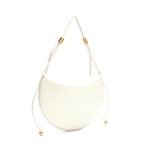 Bolso de hombro Furla de cuero en tono crema Panna ideal para complementar tu estilo elegante 3