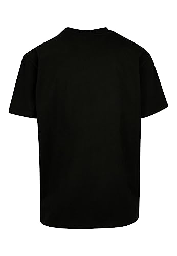 T-Shirt Batman The Dark Knight Merchcode Mc1159 Noir Oversize Coupe Large Homme - 5