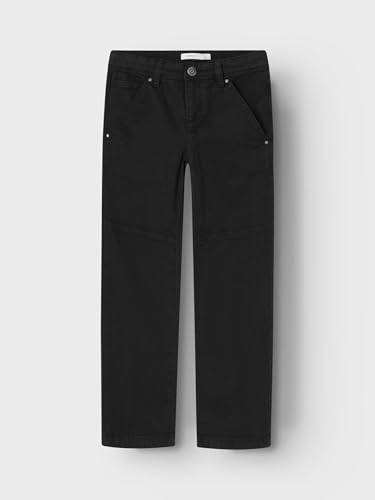 Pantalón de tela niños negro NAME IT NKMSILAS Tapered TWI Pant 1320-TP 4