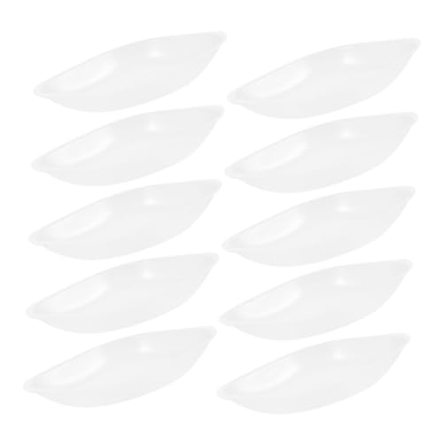 KICHOUSE Sample Weighing Trays Flat Bottom 100ml Weighing Plates Easy Cleaning Lab Equipment