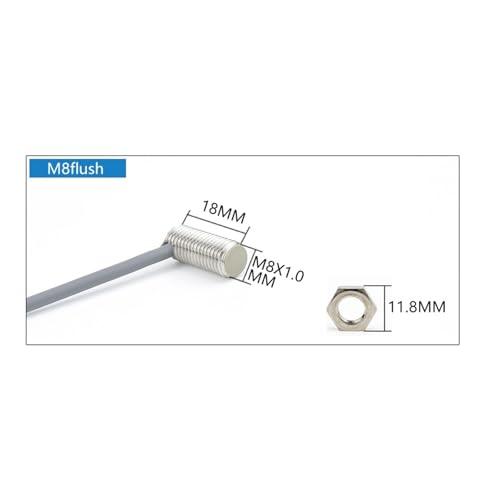 Capteur inductif de type Y M8-y 2mm pour détection de proximité de haute précision D6.5