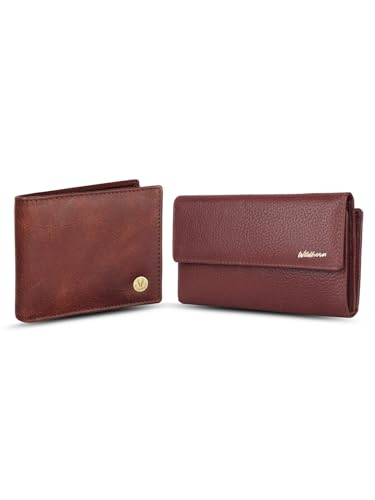 Image of WildHorn Unisex Giftsets for Men I Leather Mens & Womens Wallet