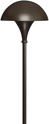 Hinkley 56000BZ Mushroom 120v Path Light, for Commercial and Public Applications or Large Architectural Features, Bronze