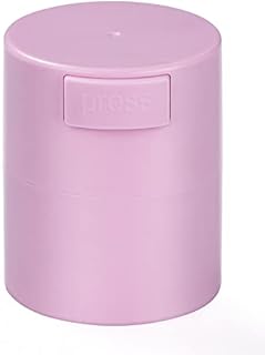 TEOYALL Eyelash Glue Storage Container, 3 Compartment Lash Adhesive Organizer Tank Lash Extension Glue Sealed Jar Stand Eyelash Extension Supply (Pink)