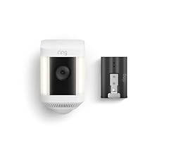 Ring Spotlight Cam Plus, Battery with extra Quick Release Battery