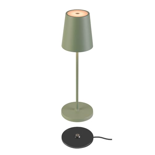 Slv Lampada Ricaricabile A Led Vinolina Two, Verde, Alluminio, Ø 11 Cm, - 6