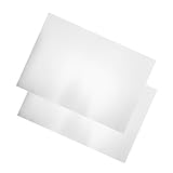 GARIOUANS 2stücke Aluminiumblech Platte für Diy-projekte Industrie Bastelbedarf Blanko-aluminiumblech Leicht zu Handhaben