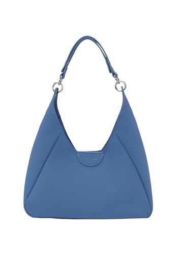 O bag - Bolsa Shopper ginevra en poliuretano, azul (17 X 30 X 13 cm)