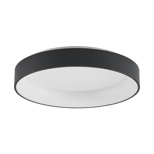 Arcchio LED Deckenleuchte Aleksi (Modern) in Schwarz aus Metall (1...