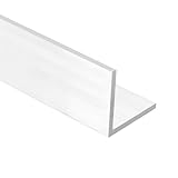 QUARKZMAN 11.81 Zoll Aluminium-Winkelprofil 1-3/8"x1-3/8"x5/64" Silber Winkelaluminium 6061 T6 Temper Walzmaterial Für DIY-Projekte Industrielle Gebäudekonstruktion