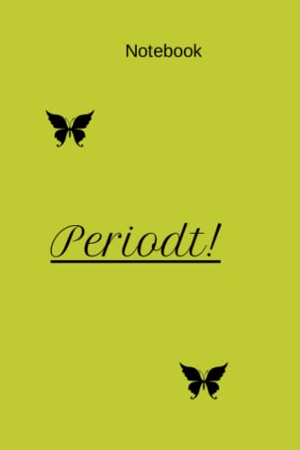 Periodt: Composition Notebook: College Ruled, 6 x 9 80 Pages