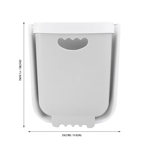 Caneca de basura plegable de pared LABRIMP para cocina y baño miniatura 2