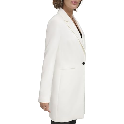 DKNY Women's Business Casual One Button Blazer2