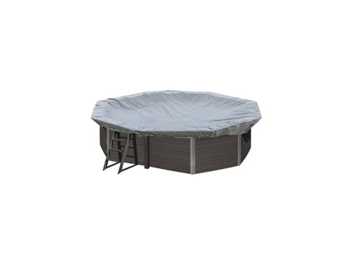 GRE Cubierta de Invierno Piscina Ovalada Composite 580 G/M²